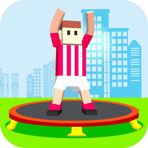 Trampoline Men - (Stickman 3D) iOS App