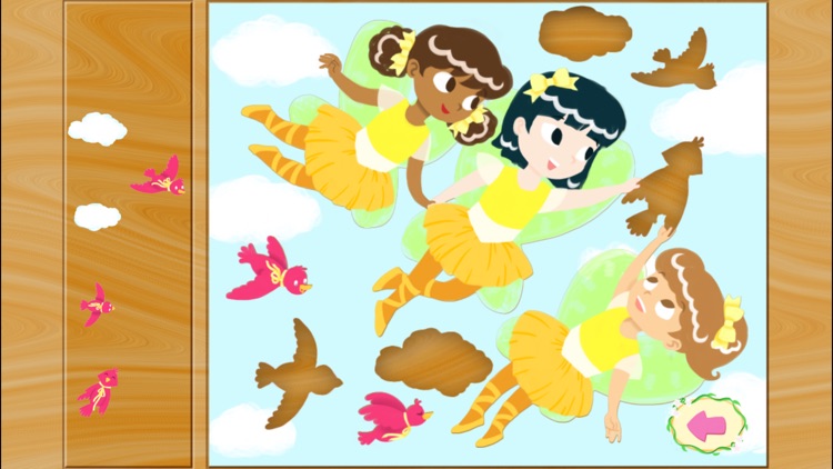 Fairy Ballerina Puzzles: Gold