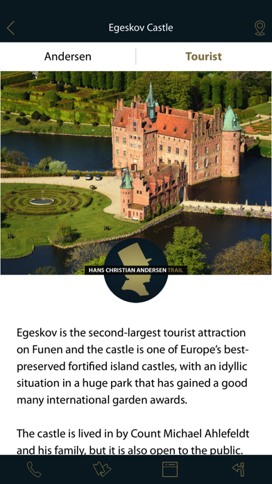 Hans Christian Andersen Trail iPhone screenshot 5 - Travel app