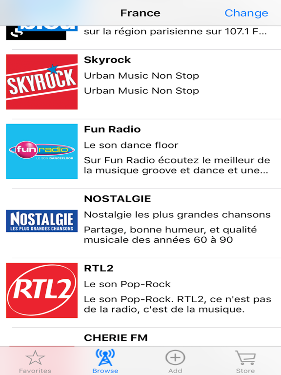 Screenshot #4 pour Live Internet Radio Tuner