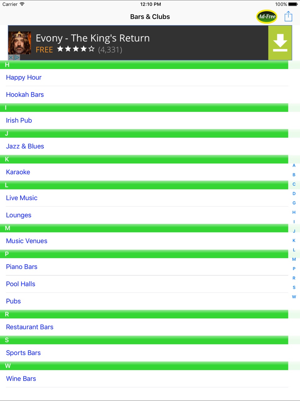 iPad screenshot