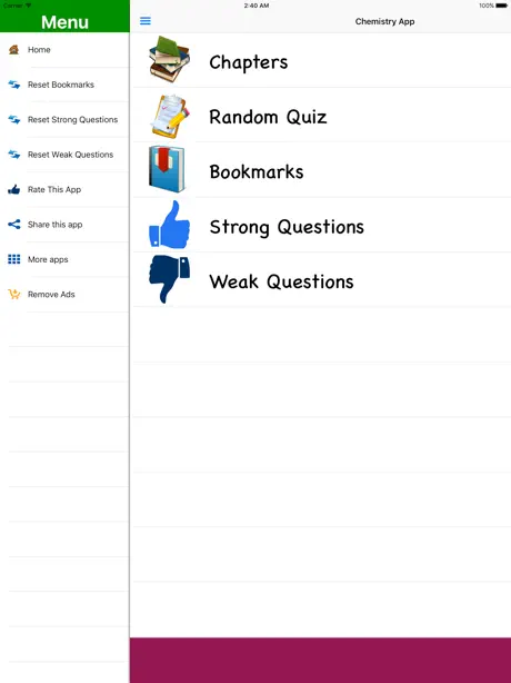 Chemistry Quiz Test