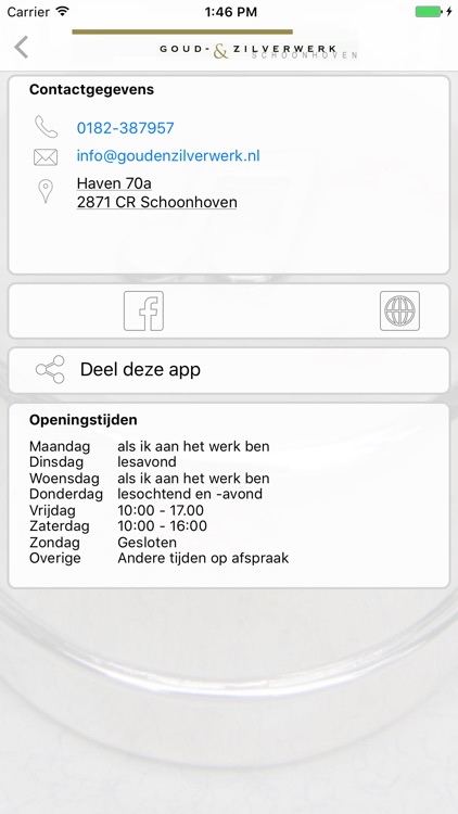 Goud en Zilverwerk Schoonhoven screenshot-3