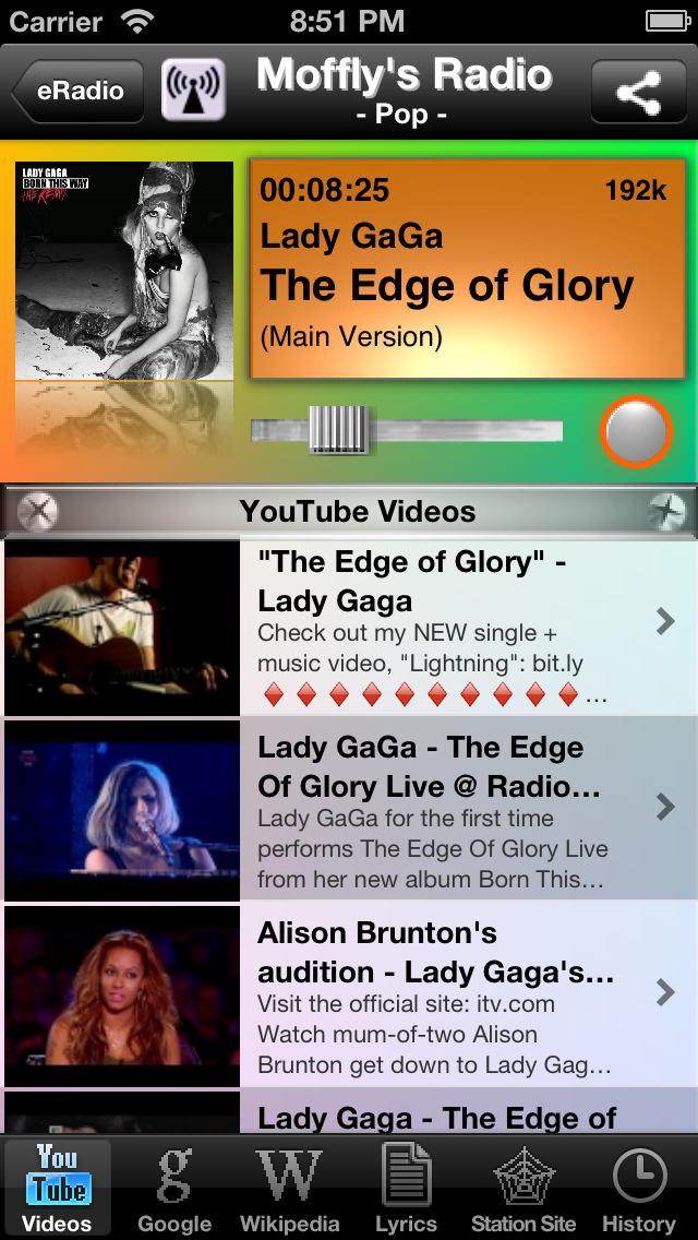 Screenshot #3 pour eRadio - Online radio streams