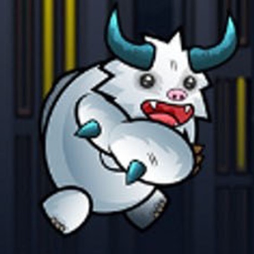 Crazy Yeti In Snowy Dark Townz icon