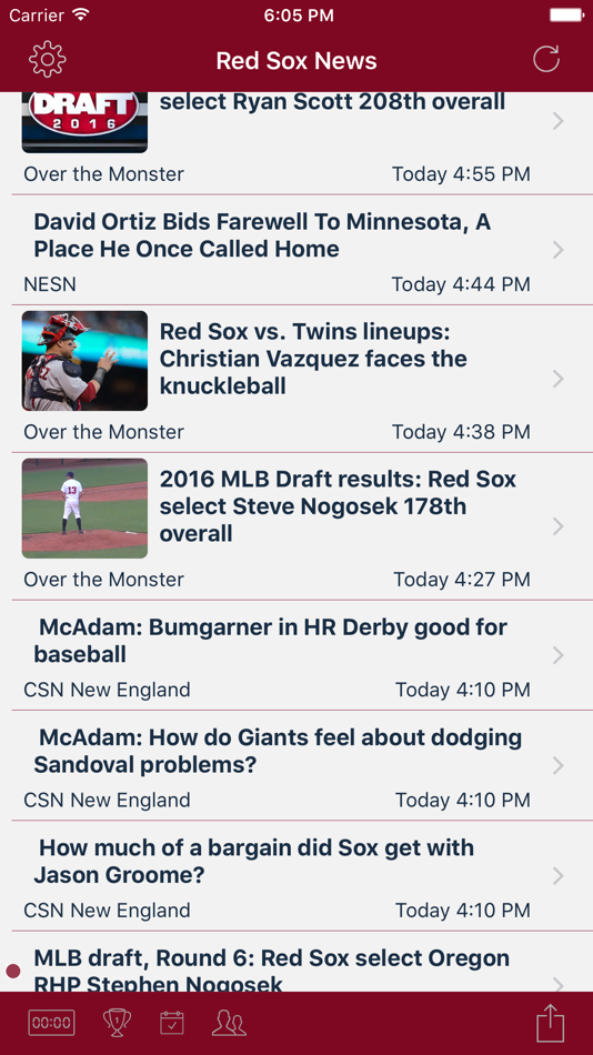 Boston Baseball - Sox edition - 2.5 - (iOS)