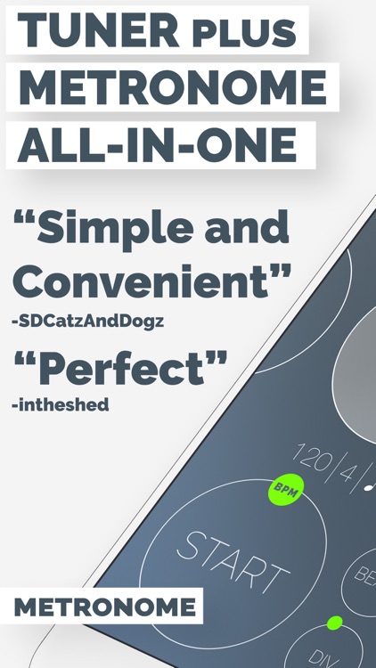 Pitchronome: Tuner + Metronome screenshot-0