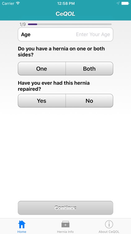 CeQOL – Inguinal Hernia