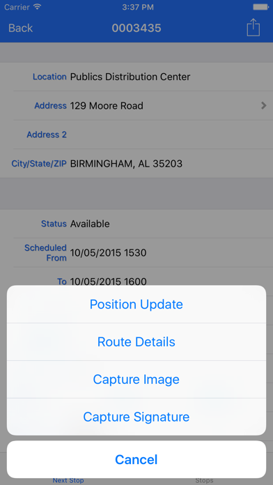 Jensen Transport Mobile Driver App screenshot 2