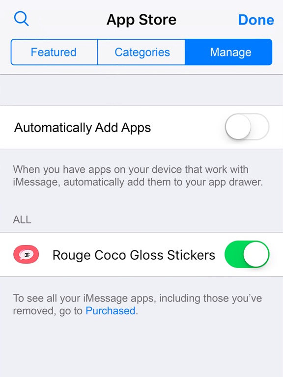 Screenshot #5 pour ROUGE COCO GLOSS Sticker