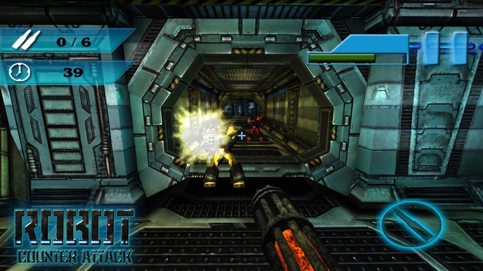 #4. Robot Counter Attack (iOS) Podle: Atif Mumtaz