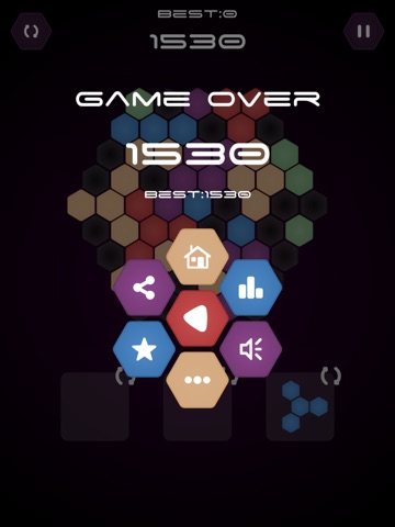 Pop Hexagon : Neon screenshot 3