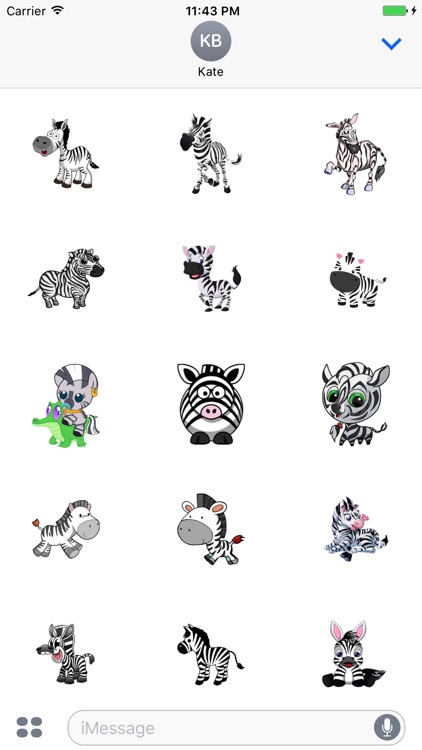 Zebras Stickers