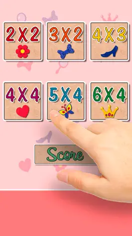 Game screenshot Princesses Find the Pairs Learning Game for 3 – 5 apk
