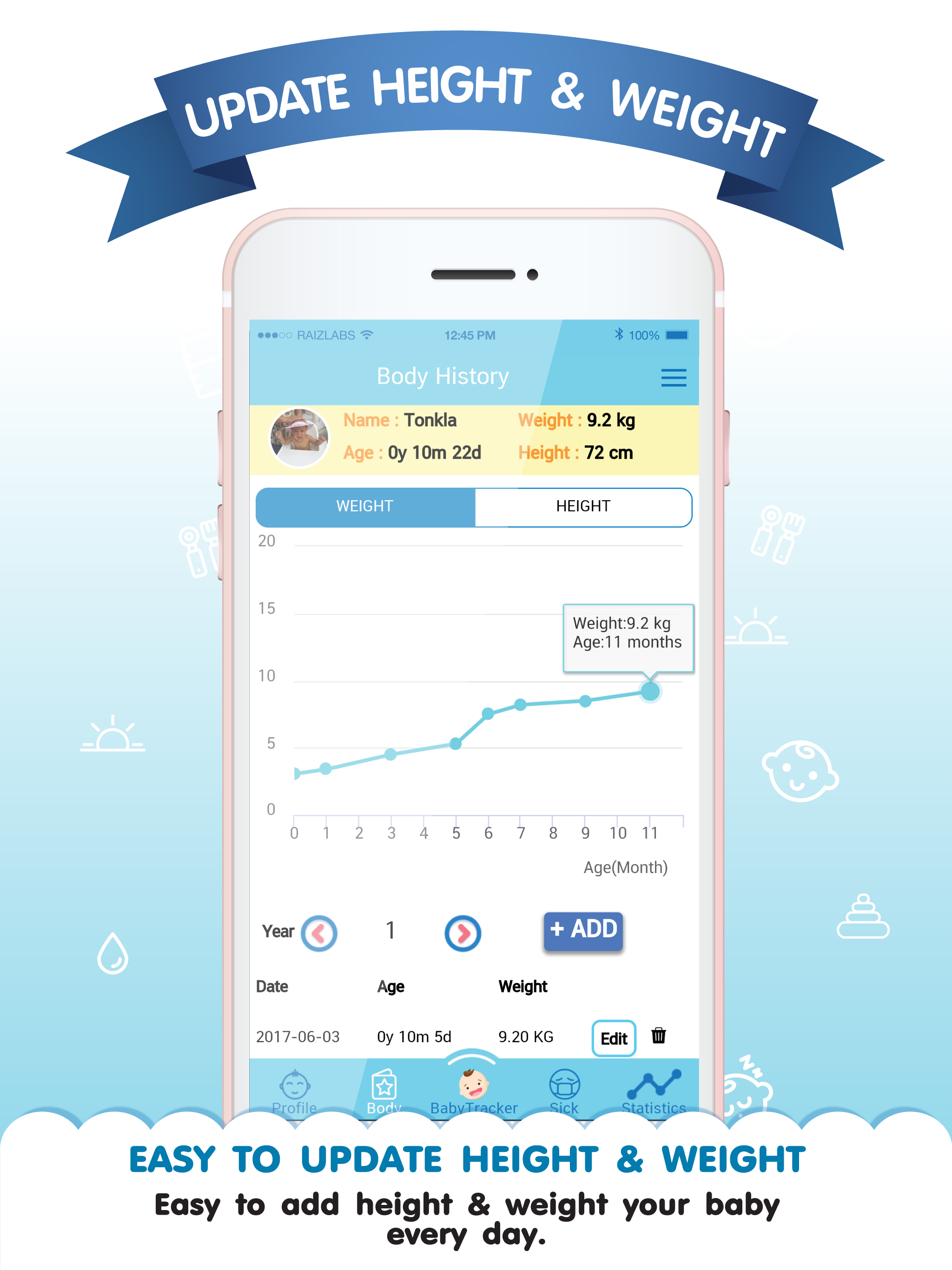 Baby Tracker & History screenshot 9
