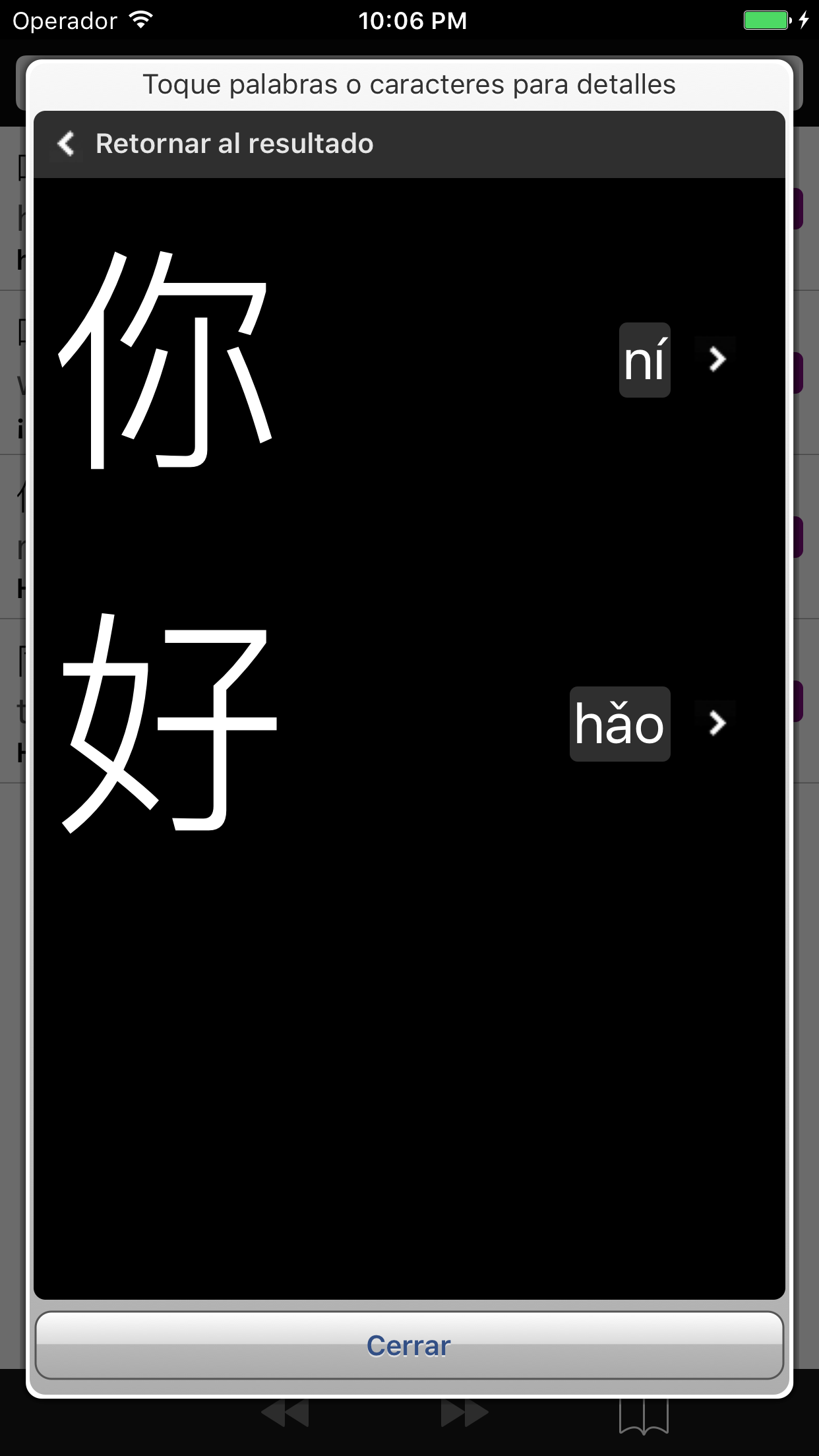 Chino-Español Diccionario para estudiantes screenshot 3