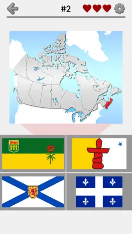 Game screenshot Канадские провинции: Флаги, столицы и карта Канады mod apk