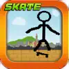 Tiny Stick-Man Skate-Boarding Awsome Pixel Game negative reviews, comments
