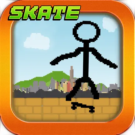 Tiny Stick-Man Skate-Boarding Awsome Pixel Game Cheats