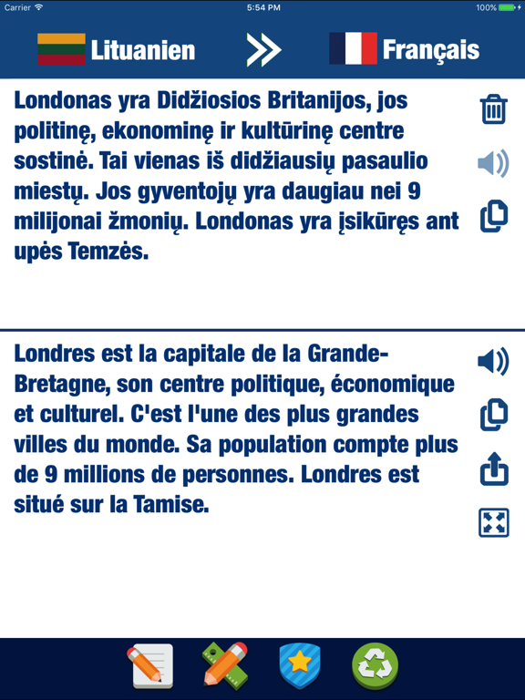 Screenshot #4 pour Traduction Français Lituanien