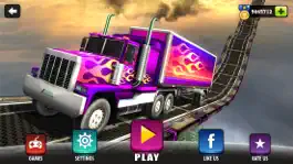 Game screenshot Hard Driving Truck simulator - Dangerous Tracks mod apk