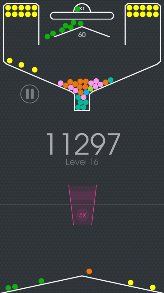 #5. 100 Balls - Tap to Drop in Cup (iOS) 由: EpiCoro d.o.o.