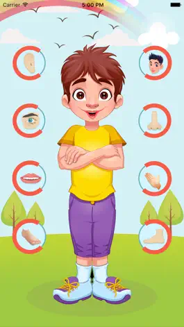 Game screenshot Listen, Learn and Speak - Body Parts mod apk