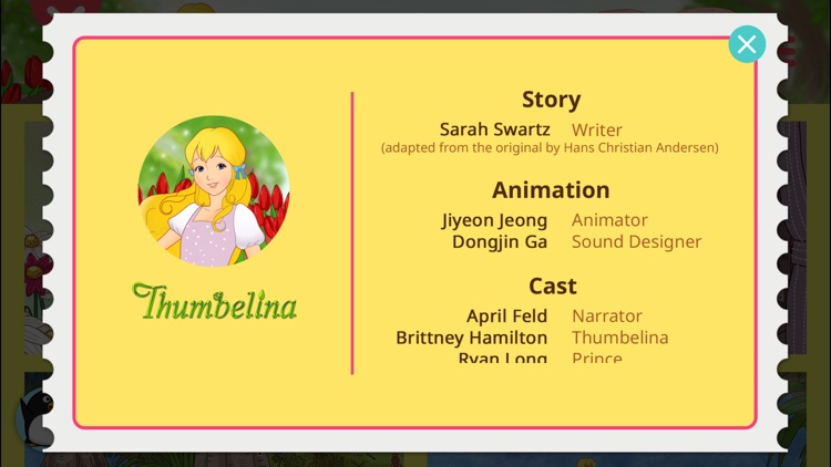 Thumbelina - Little  Fox Storybook screenshot-3