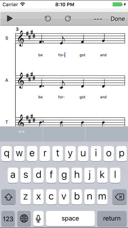 Score Creator: Make music notation, song writer screenshot-3