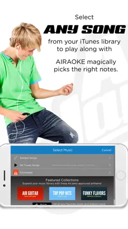 Game screenshot AirJamz Airaoke apk