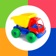 Toddler Games - Learn First Words with Photo Touch app icon - Games app for iPhone
