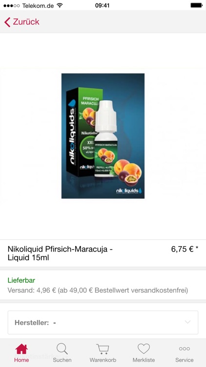 eZigarettenkoenig Online Shop screenshot-3