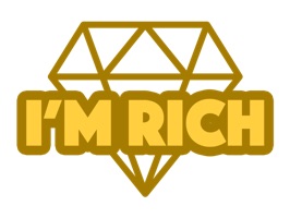 I'm Rich - Luxury Stickers