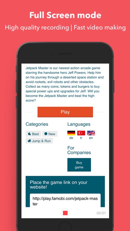 Web Browser Recorder | Record games and websites