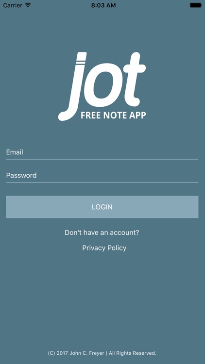 Jot Note App screenshot-4