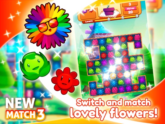 Screenshot #6 pour Blossom Garden Match 3: Connect and Bloom Flowers