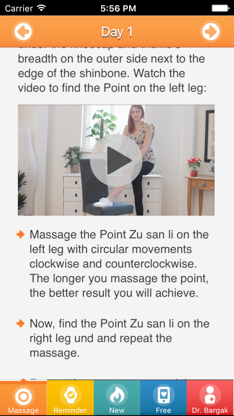 Get Rid Of Depression with Acupressure Massage! screenshot 1