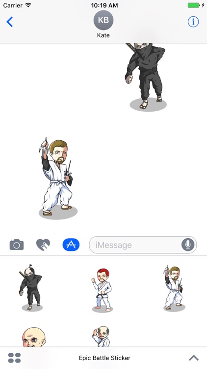 Epic Battle Stickers