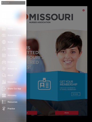 Missouri Nurses Association screenshot 2