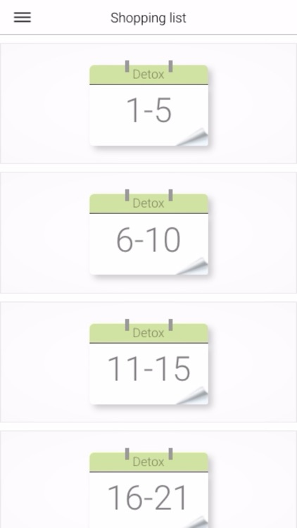 Detox diet 21 days - 4 meal plans for weight loss screenshot-3