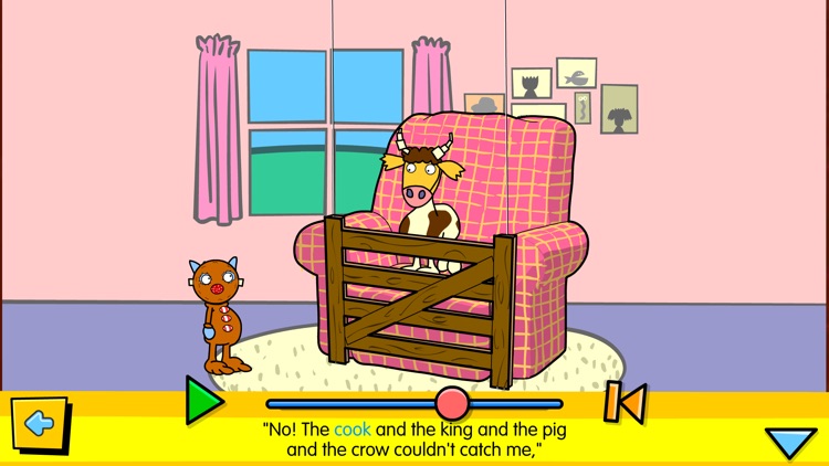 The Gingerbread Man presented by Dog and Cat