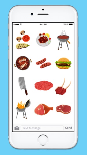Let’s BBQ Barbeque Grilling Sticker Pack(圖5)-速報App