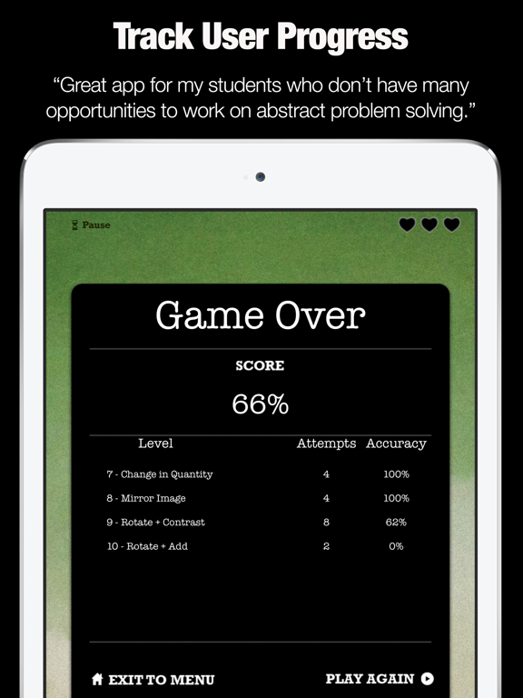 Little Solver - Figural Analogies iPad app afbeelding 4