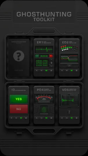 Capture d'écran de Ghosthunting Toolkit sur iPhone 3