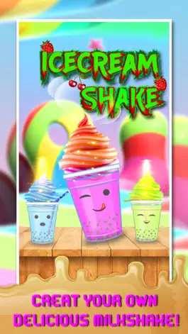 Game screenshot Ice Cream Shake Maker Cooking Game mod apk