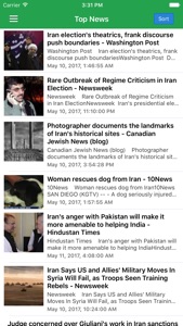 Iran News Today in English screenshot #1 for iPhone