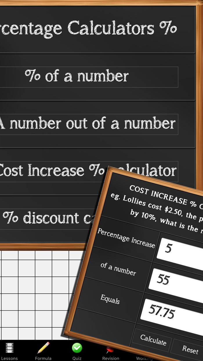 Percentage Calculator  Lesson