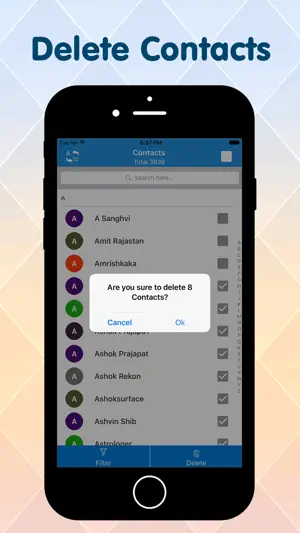 Delete Multiple Phone Contacts screenshot 3