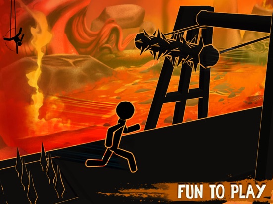 Legendary Stickman Run iPad screenshot