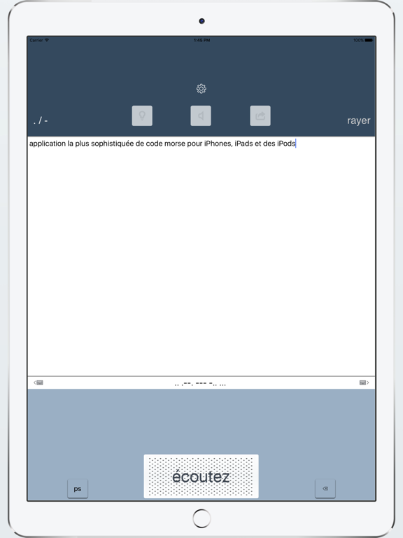Screenshot #5 pour Morse Code Guru